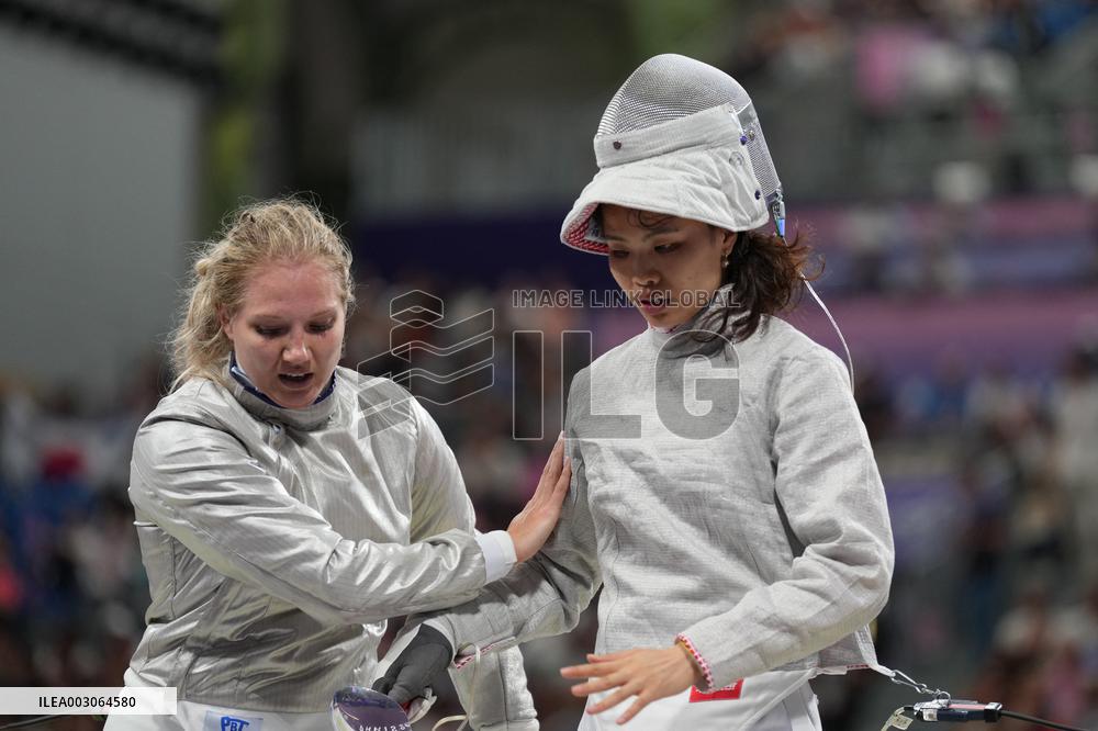 (PARIS2024)FRANCE-PARIS-OLY-FENCING