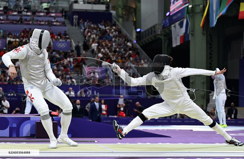 (PARIS2024)FRANCE-PARIS-OLY-FENCING