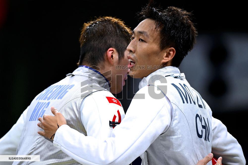 (PARIS2024)FRANCE-PARIS-OLY-FENCING