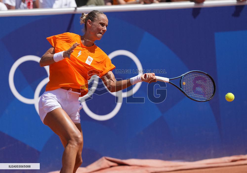(PARIS2024) FRANCE-PARIS-OLY-TENNIS