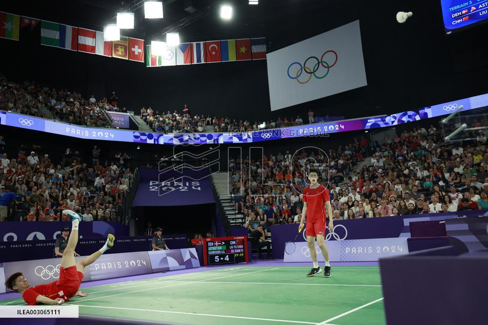 (PARIS2024)FRANCE-PARIS-OLY-BADMINTON