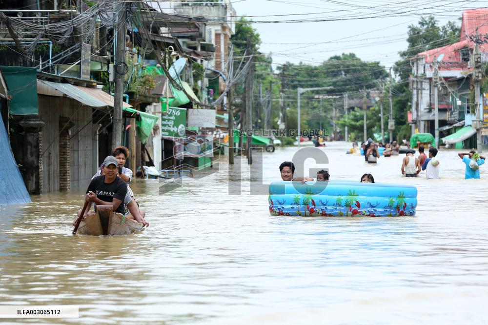 MYANMAR-BAGO-FLOOD