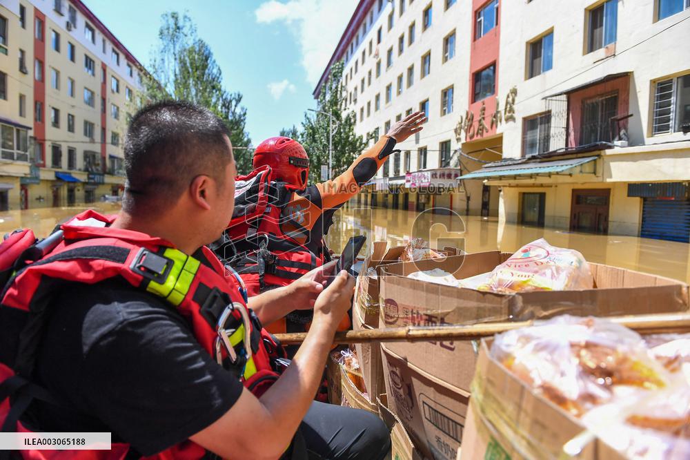 Rescue Operation In Flood-Affected Areas - China