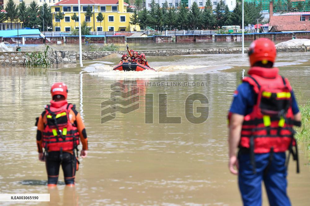 Rescue Operation In Flood-Affected Areas - China