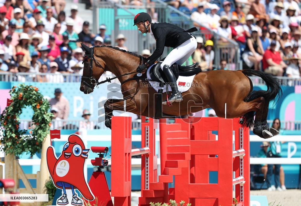 (PARIS2024) FRANCE-VERSAILLES-OLY-EQUESTRIAN