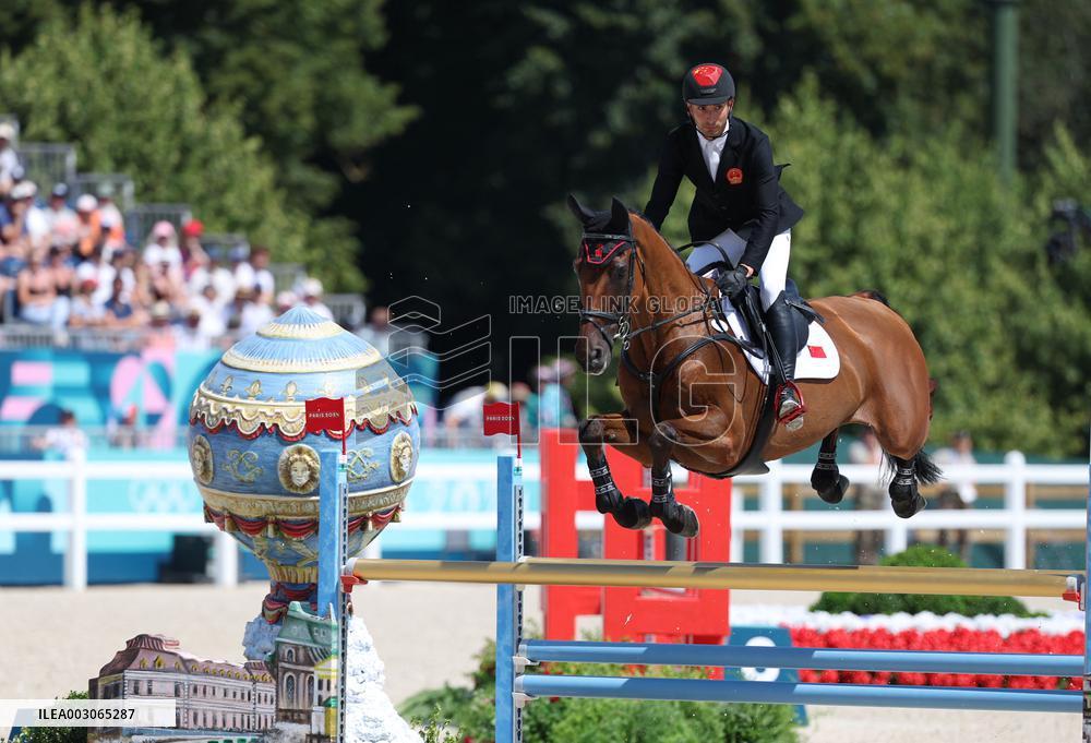 (PARIS2024) FRANCE-VERSAILLES-OLY-EQUESTRIAN