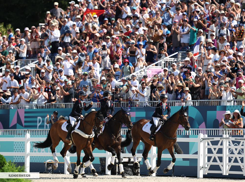 (PARIS2024) FRANCE-VERSAILLES-OLY-EQUESTRIAN