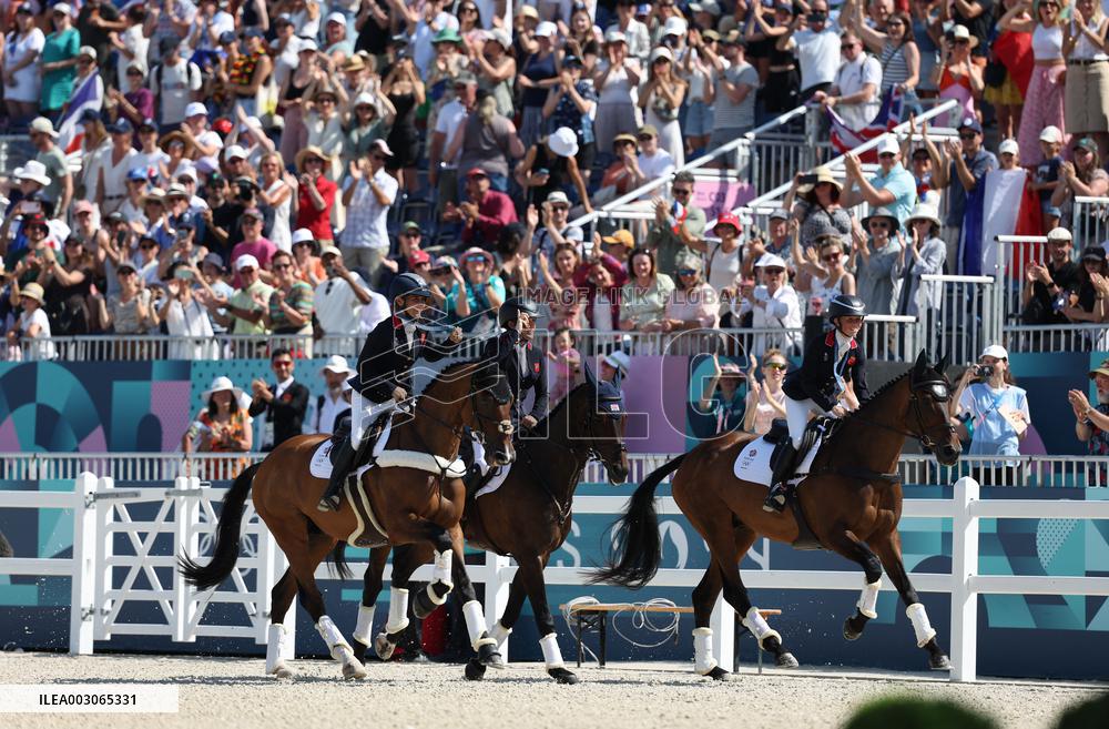 (PARIS2024) FRANCE-VERSAILLES-OLY-EQUESTRIAN