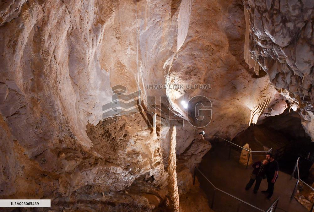 Vallorbe Caves In Switzerland