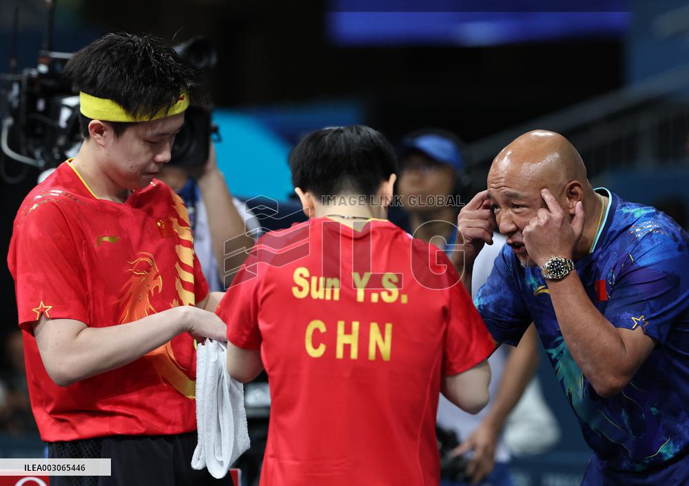 (PARIS2024)FRANCE-PARIS-OLY-TABLE TENNIS