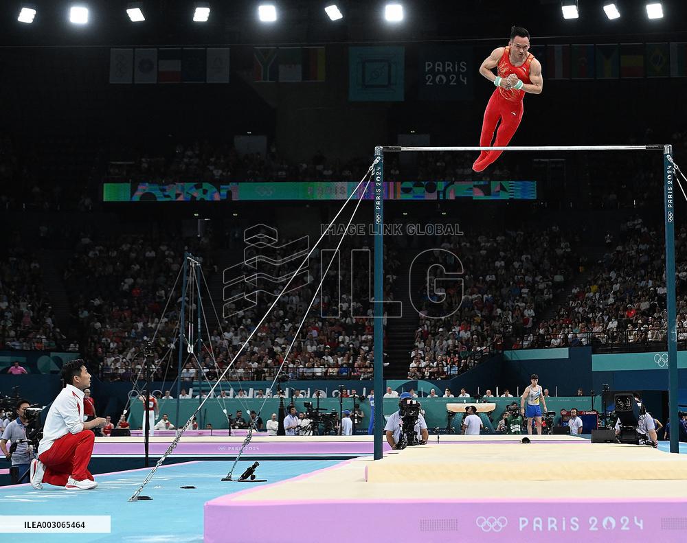 (PARIS2024)FRANCE-PARIS-OLY-ARTISTIC GYMNASTICS