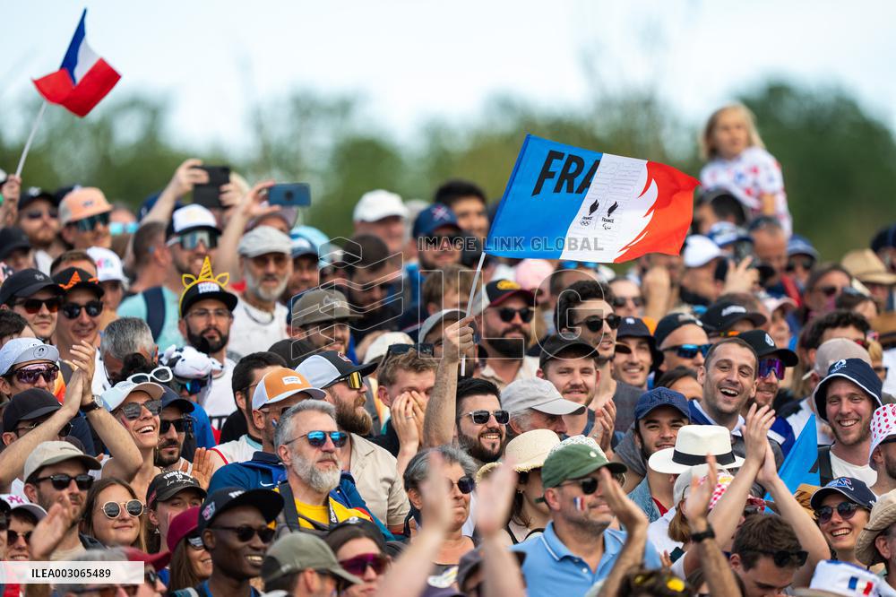 Paris 2024 - Mountain Bike - Supporters