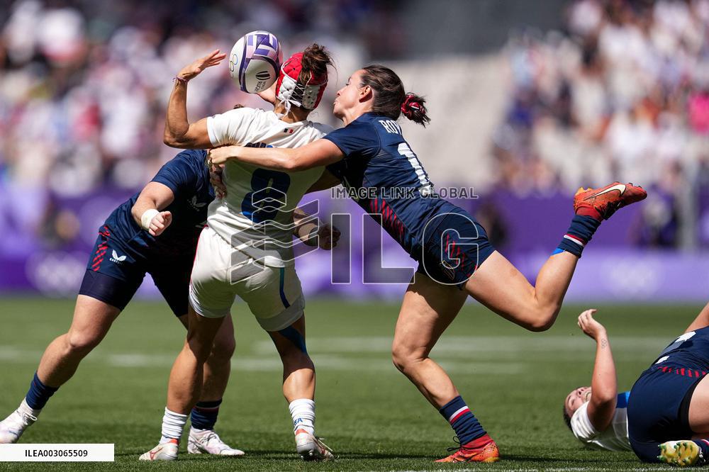 Paris 2024 - Rugby 7s - France v USA