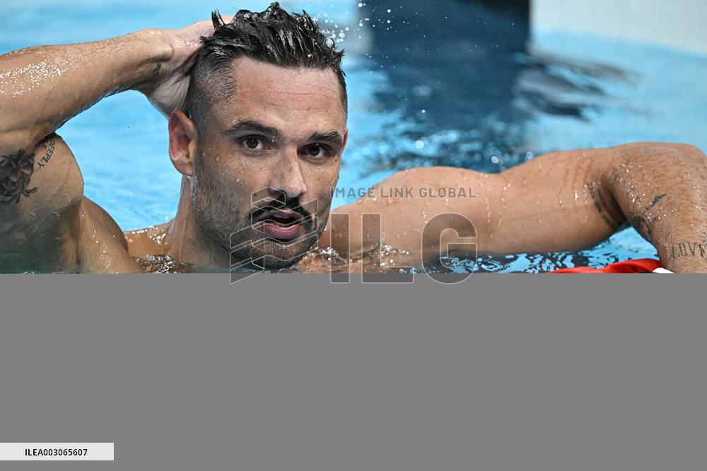 Paris 2024 - Swimming - Florent Manaudou Posing