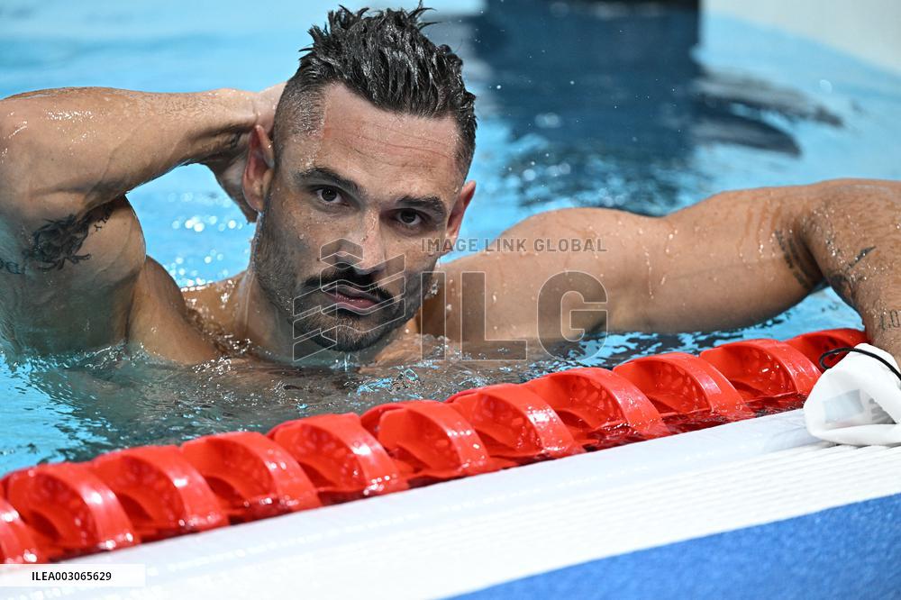 Paris 2024 - Swimming - Florent Manaudou Posing