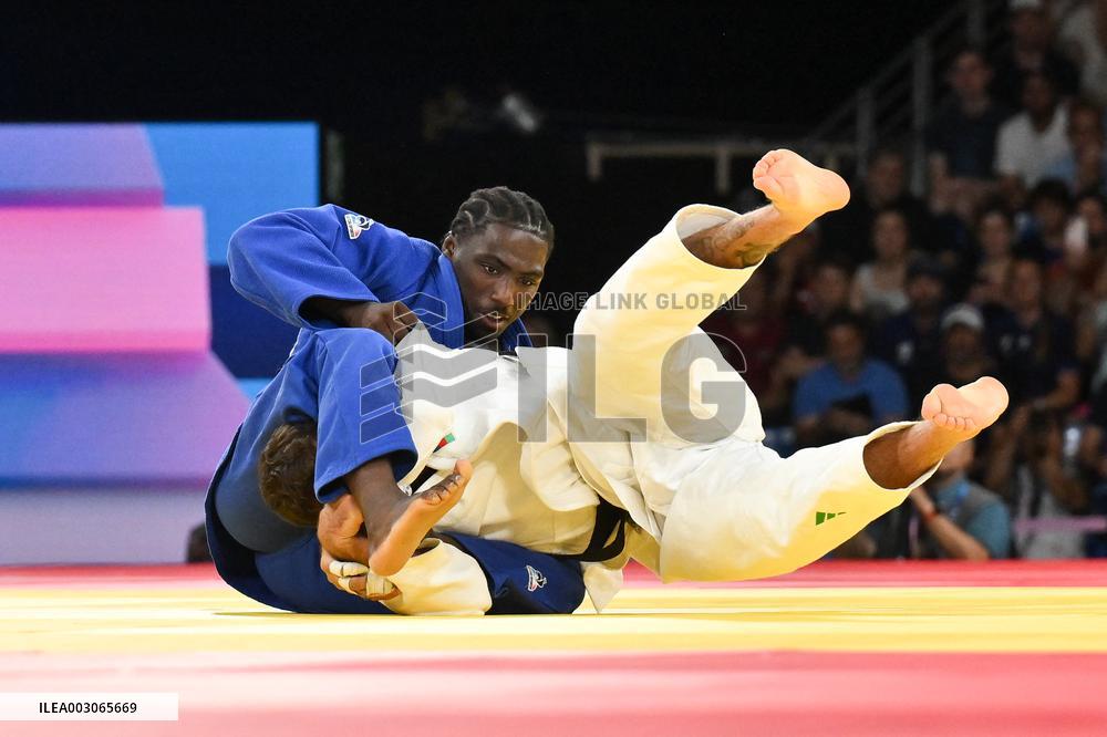 Paris 2024 - Judo - Joan-Benjamin Gaba of France Wins Silver