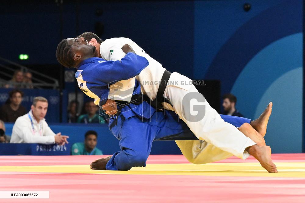 Paris 2024 - Judo - Joan-Benjamin Gaba of France Wins Silver