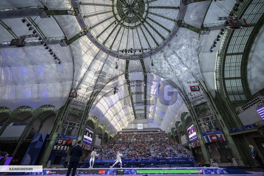 Paris 2024 - Fencing - Illustration Grand Palais General View