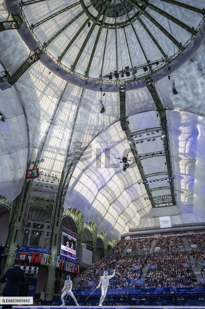 Paris 2024 - Fencing - Illustration Grand Palais General View