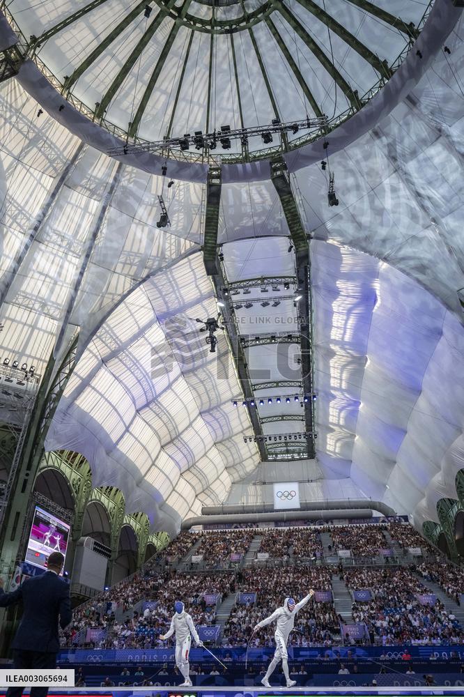 Paris 2024 - Fencing - Illustration Grand Palais General View