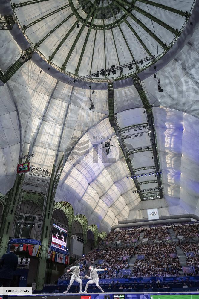 Paris 2024 - Fencing - Illustration Grand Palais General View