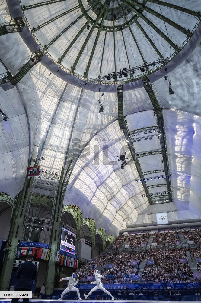 Paris 2024 - Fencing - Illustration Grand Palais General View