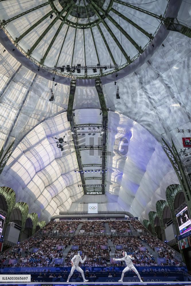 Paris 2024 - Fencing - Illustration Grand Palais General View