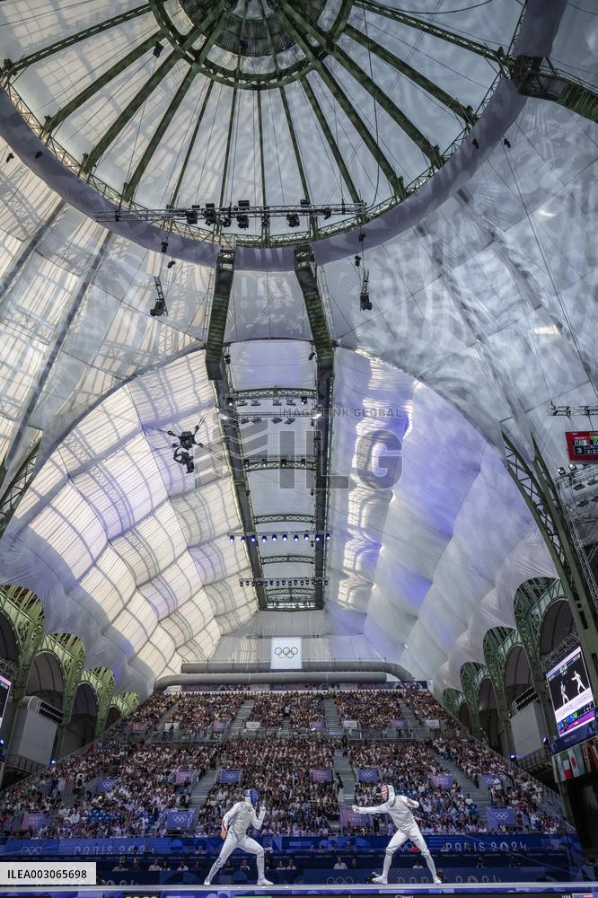 Paris 2024 - Fencing - Illustration Grand Palais General View
