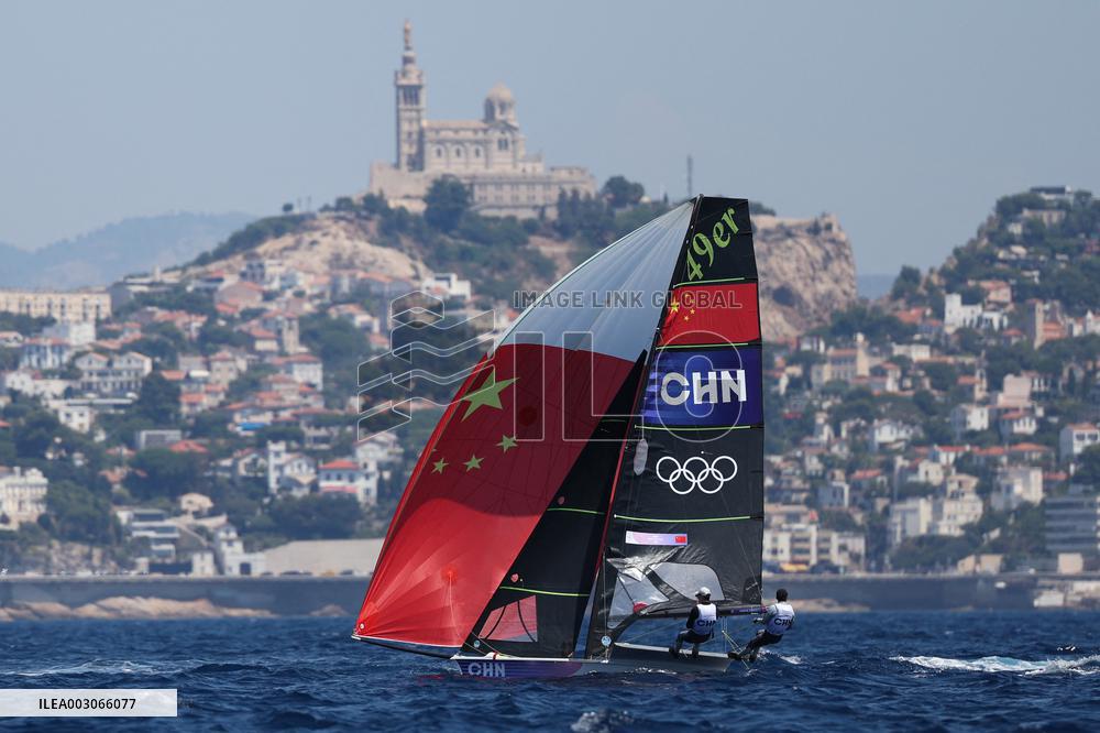 (PARIS2024)FRANCE-MARSEILLE-OLY-SAILING