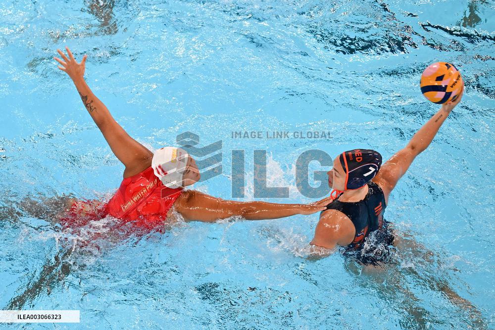 (PARIS2024) FRANCE-SAINT-DENIS-OLY-WATER POLO