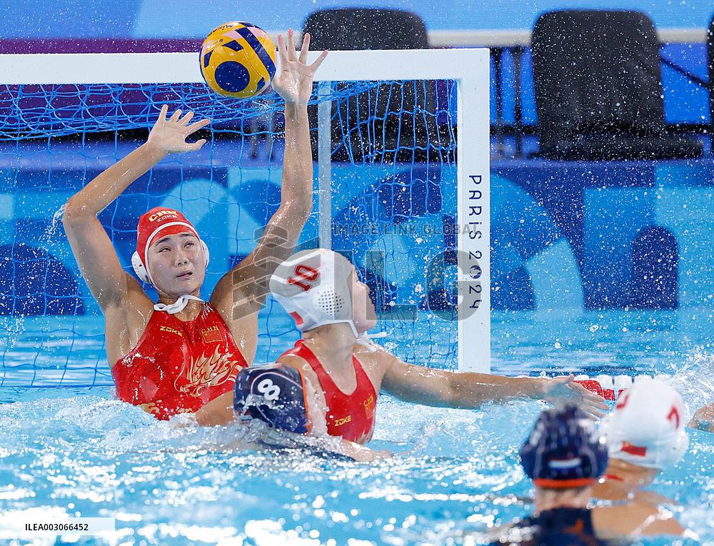 (PARIS2024) FRANCE-SAINT-DENIS-OLY-WATER POLO