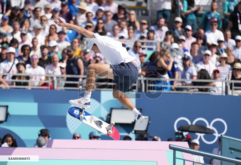 (PARIS2024) FRANCE-PARIS-OLY-SKATEBOARDING