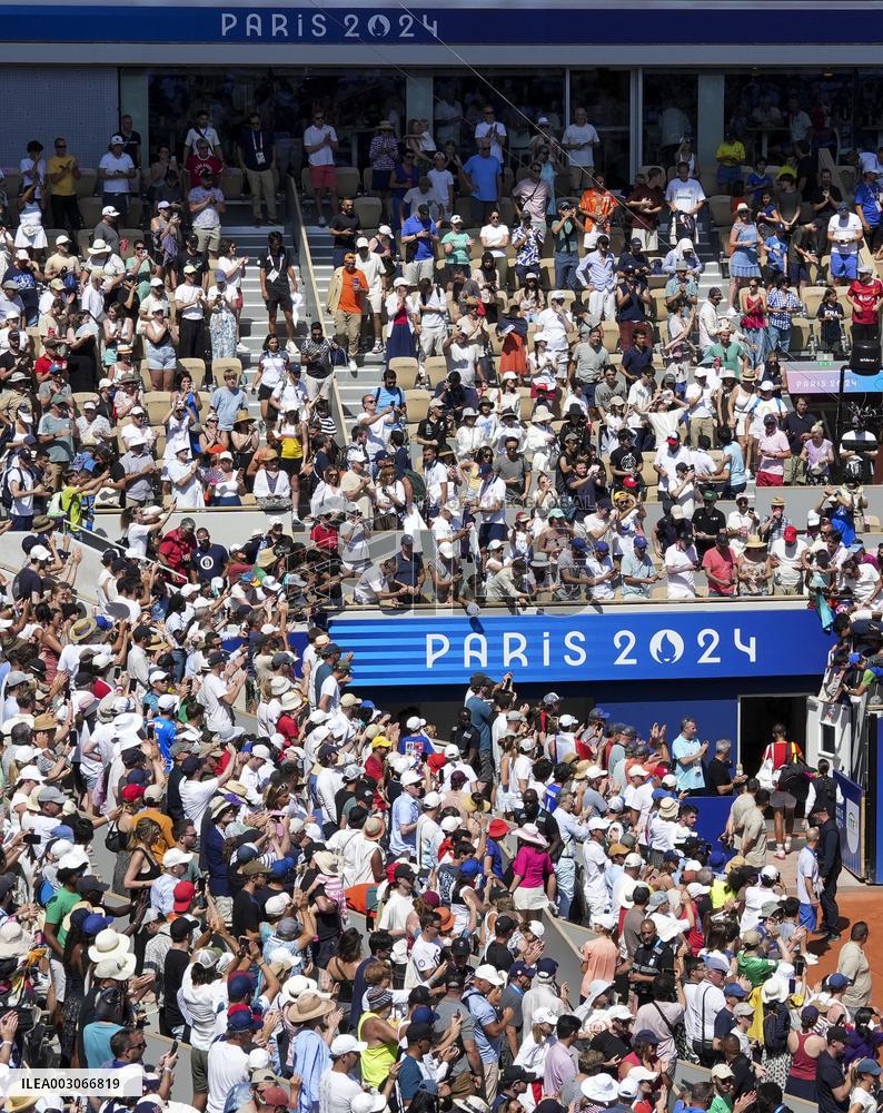 (PARIS2024) FRANCE-PARIS-OLY-TENNIS