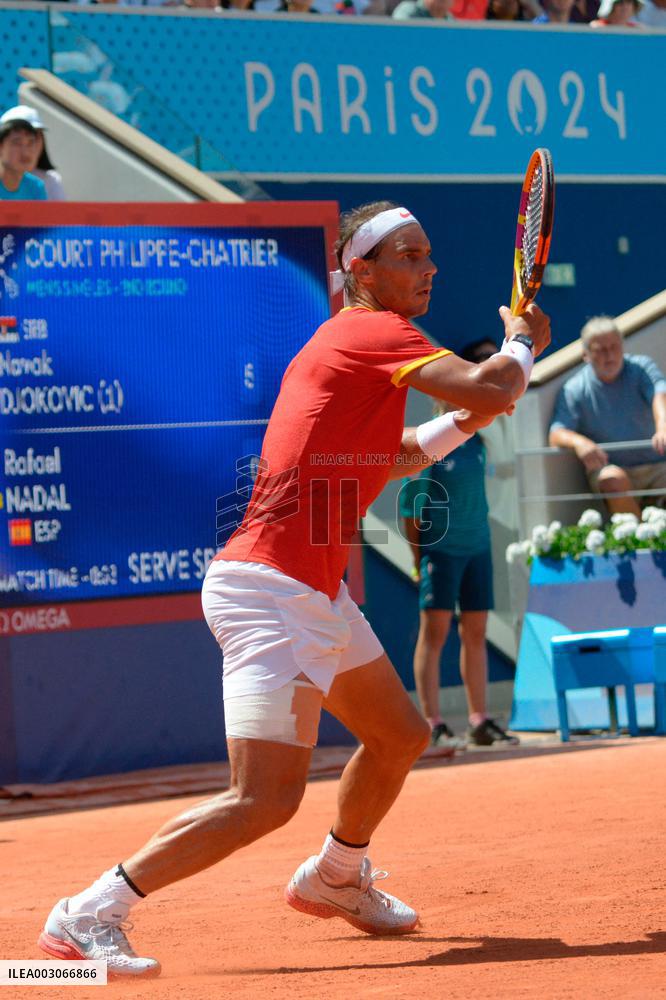 Olympic Games Paris 2024 - Tennis - Men's Singles Second Rnd
