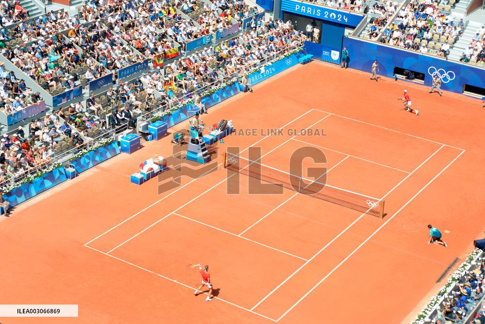 Olympic Games Paris 2024 - Tennis - Men's Singles Second Rnd