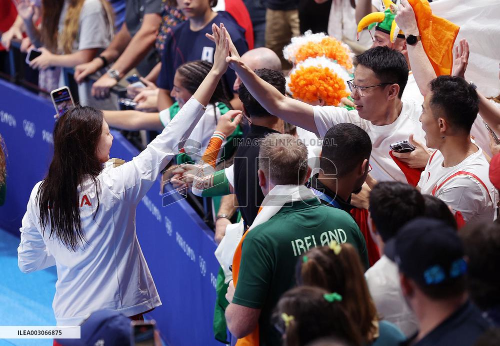 (PARIS2024) FRANCE-PARIS-OLY-SWIMMING