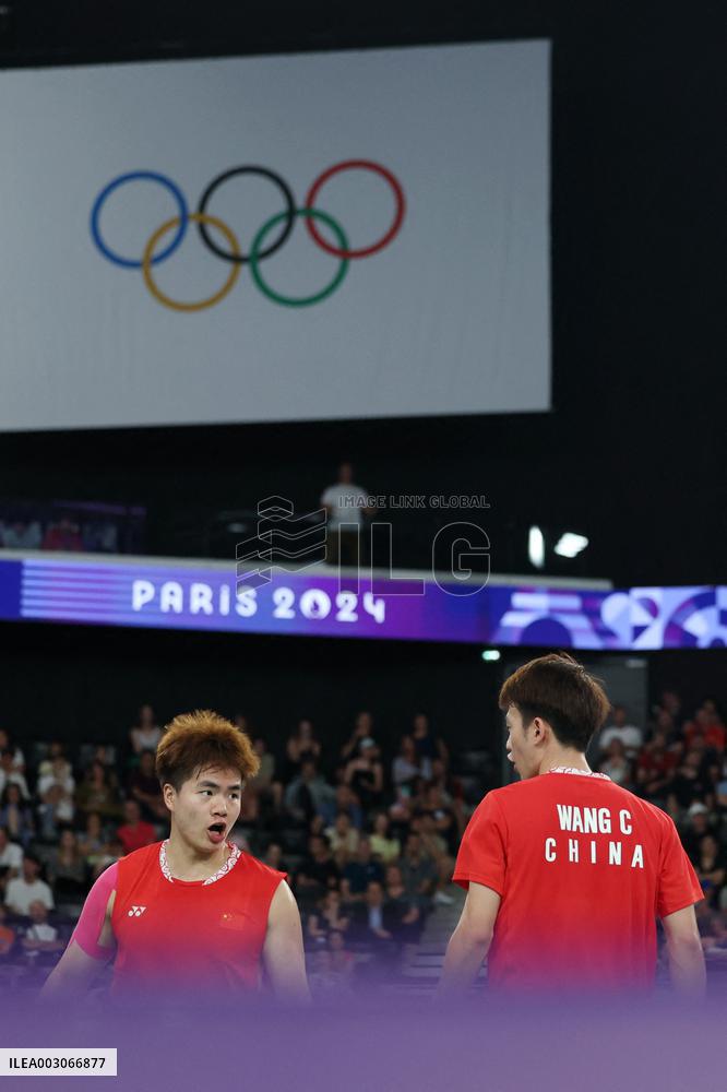 (PARIS2024) FRANCE-PARIS-OLY-BADMINTON