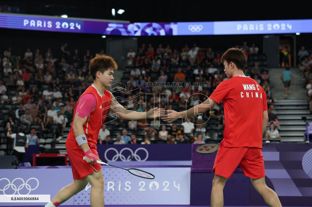 (PARIS2024) FRANCE-PARIS-OLY-BADMINTON