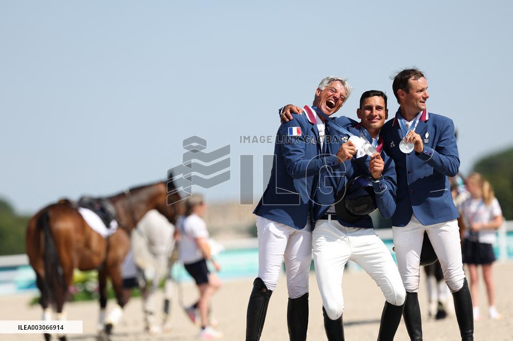 (PARIS2024) FRANCE-VERSAILLES-OLY-EQUESTRIAN
