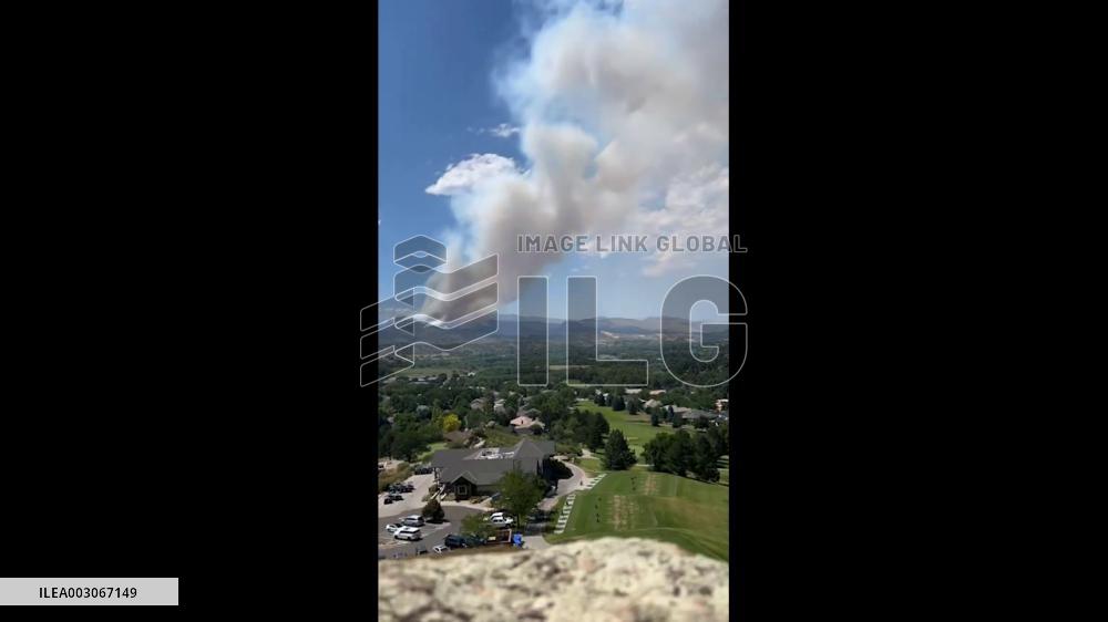 US: Alexander Mountain Fire Prompts Mandatory Evacuations In Larimer County, CO