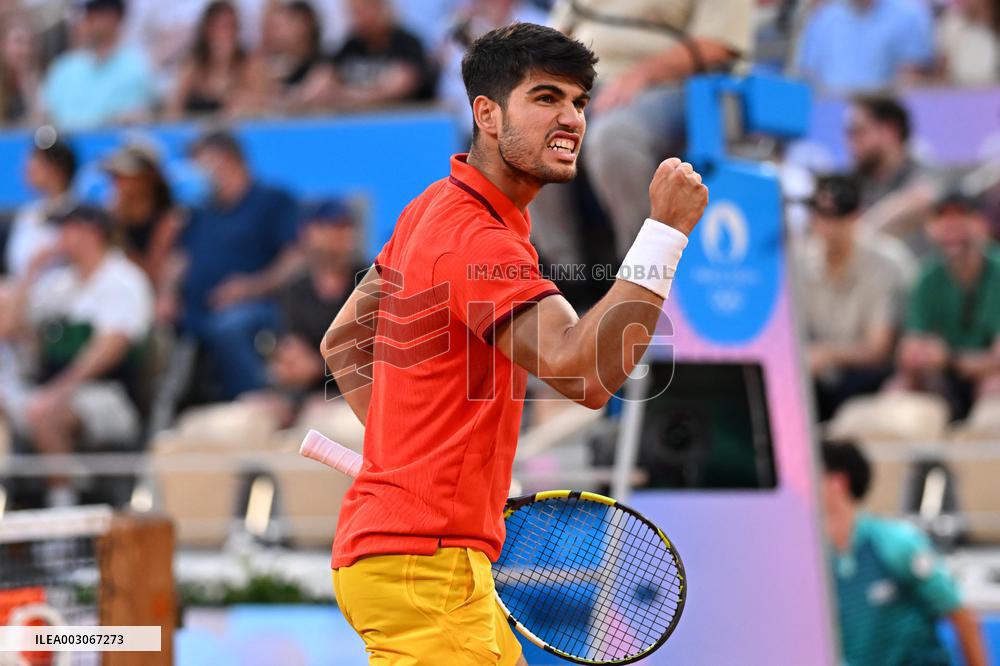 Paris 2024 - Carlos Alcaraz Secound Round
