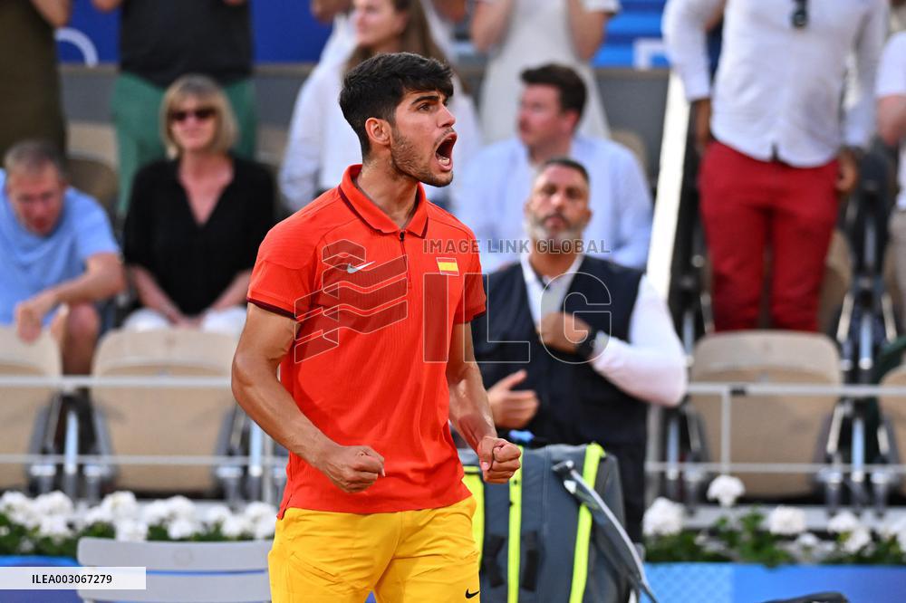 Paris 2024 - Carlos Alcaraz Secound Round