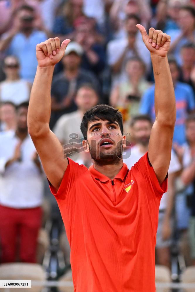 Paris 2024 - Carlos Alcaraz Secound Round