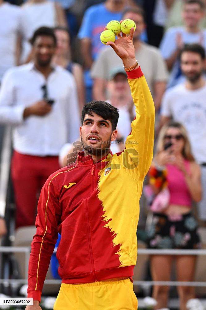 Paris 2024 - Carlos Alcaraz Secound Round