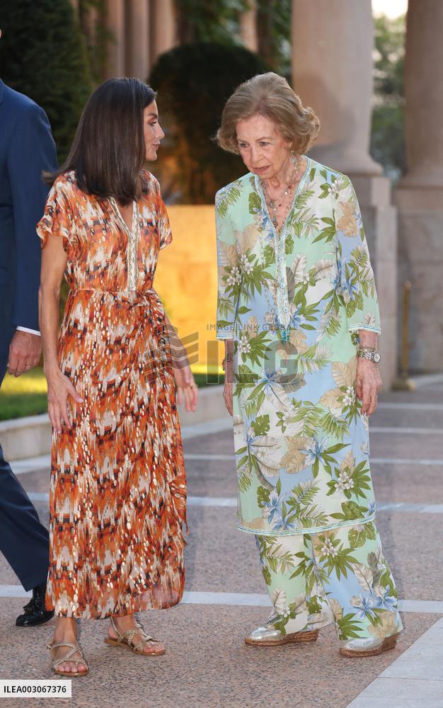 Royals Host Dinner For Authorities - Palma De Mallorca