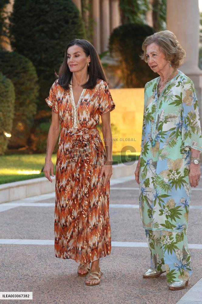 Royals Host Dinner For Authorities - Palma De Mallorca
