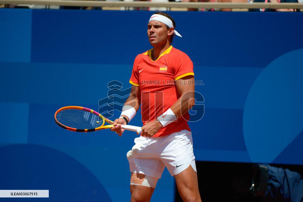 Paris 2024 - Novak Djokovic Ends Rafael Nadal's Singles Run