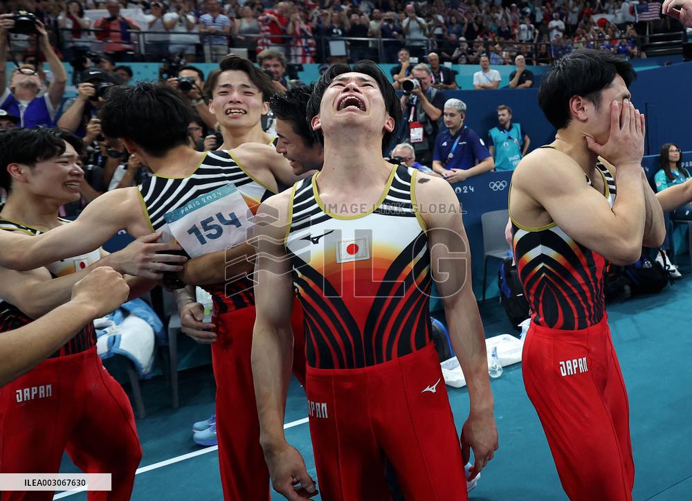 Paris 2024 - Japan Win Team Gymnastics Gold