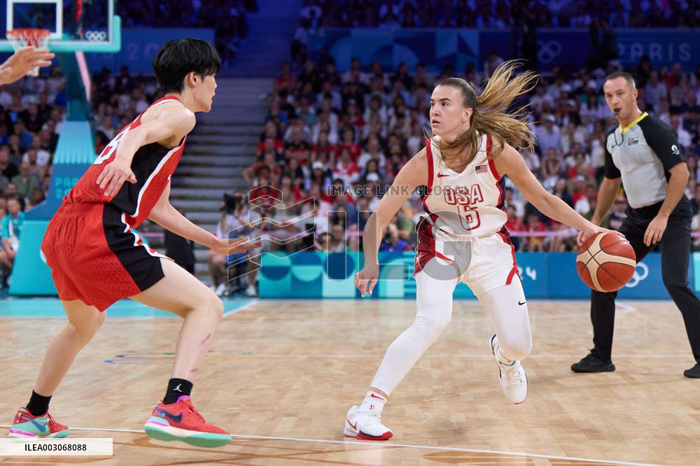 Paris 2024 - Women’s Basketball - USA v Japan