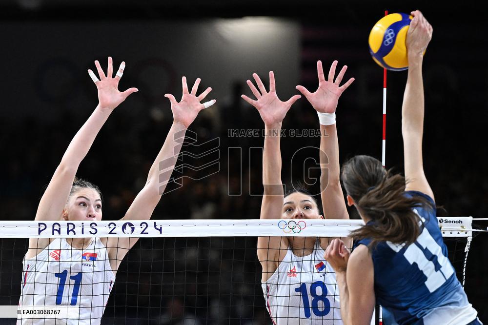 Paris 2024 - Women’s Volleyball - France v Serbia